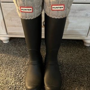 Women's Tall Back Adjustable Rain Boots